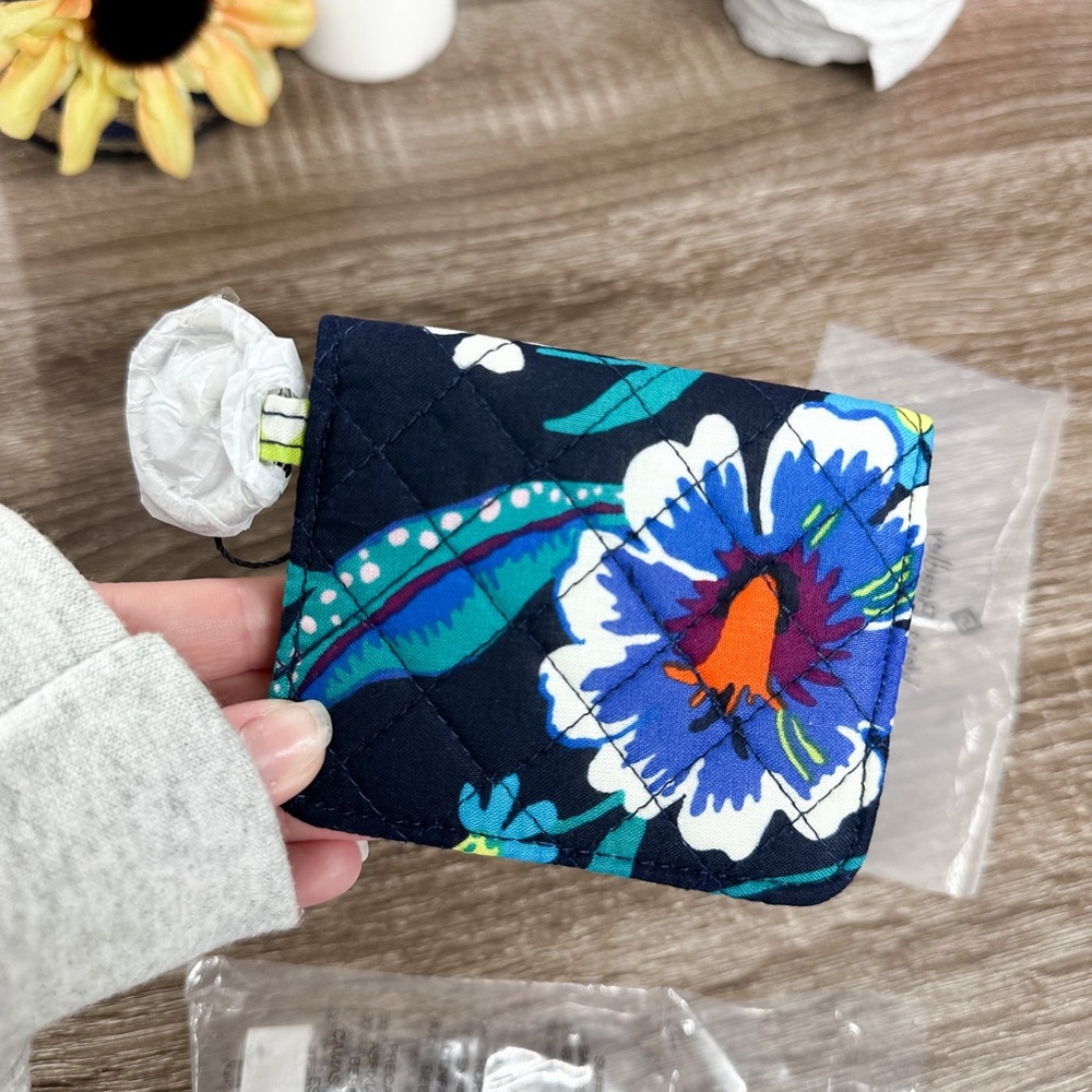 Vera Bradley - Iconic Campus Double ID - Moonlight Garden - NWT in packaging